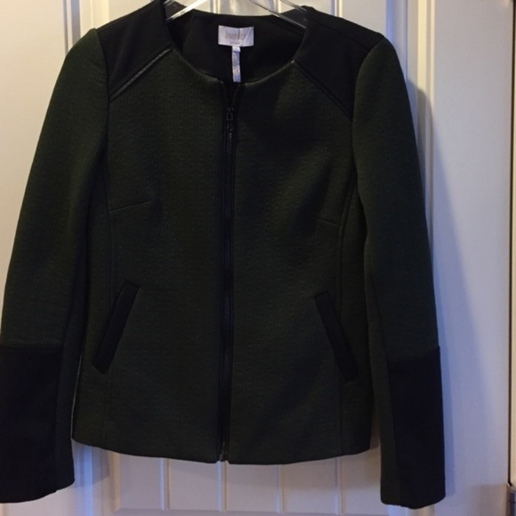 Laundry by Shelli Segal: Laundry Green blazer - Picture 3 of 4